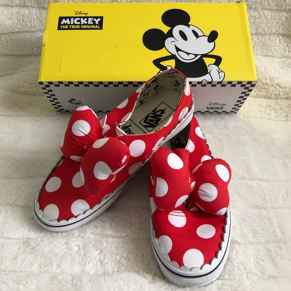 Authentic Disney Minnie Mouse Vans